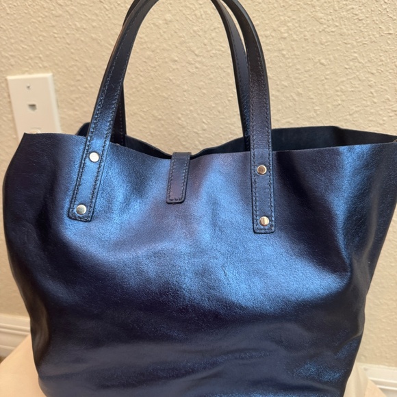 AUTHENTIC Tiffany & Co reversible purse with cosmetic pouch and shoulder strap - Picture 5 of 13